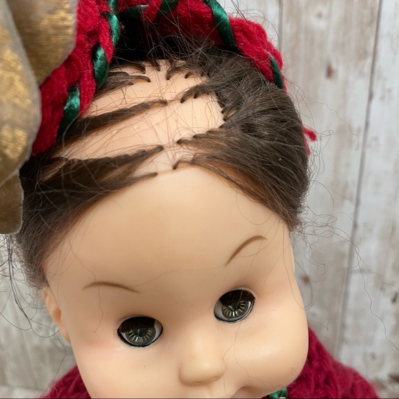 Vintage 16” Rubber Doll with Crochet Clothes - Picture 11 of 13